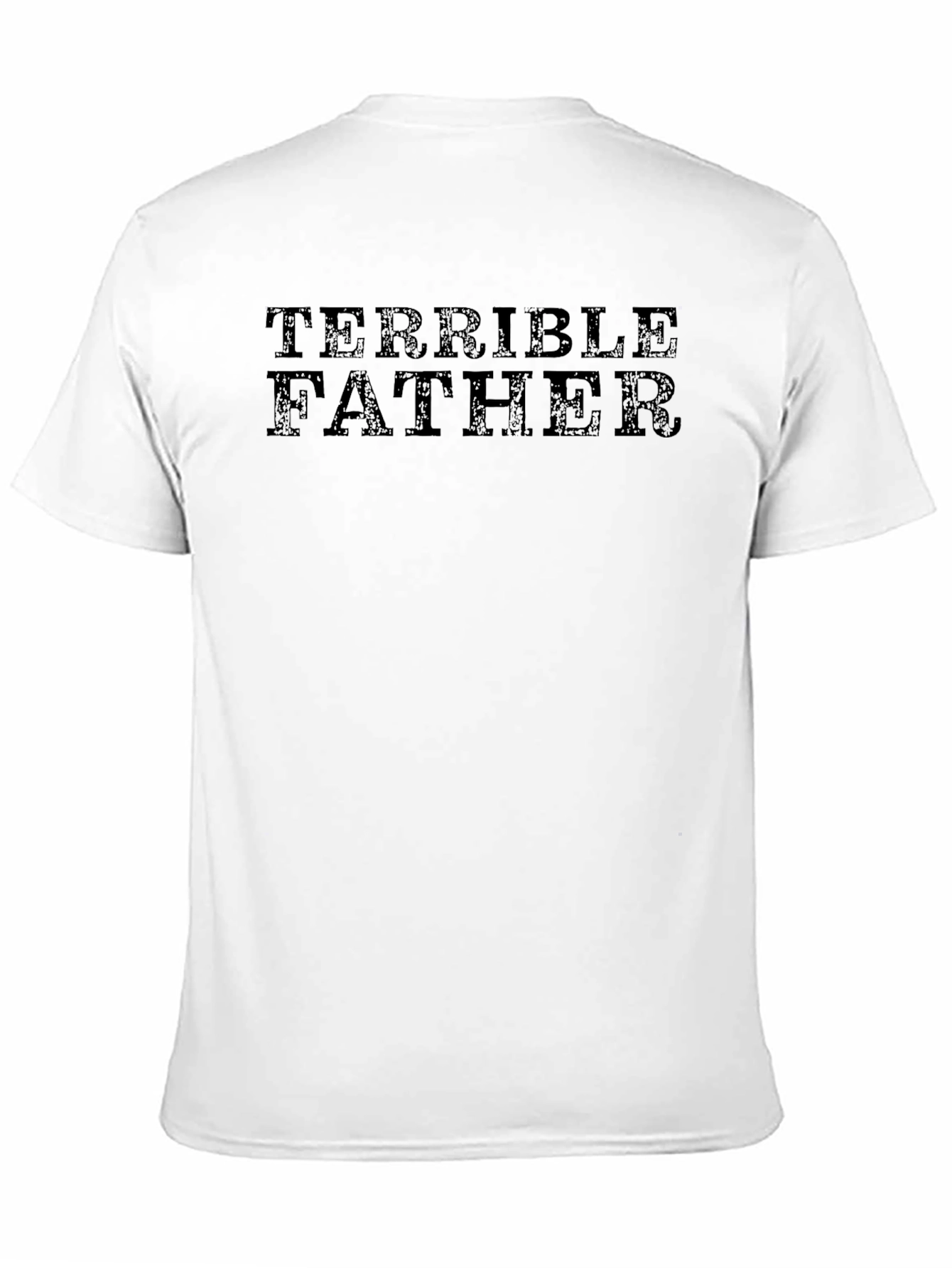 Terrible Father Black Graphic T-Shirt