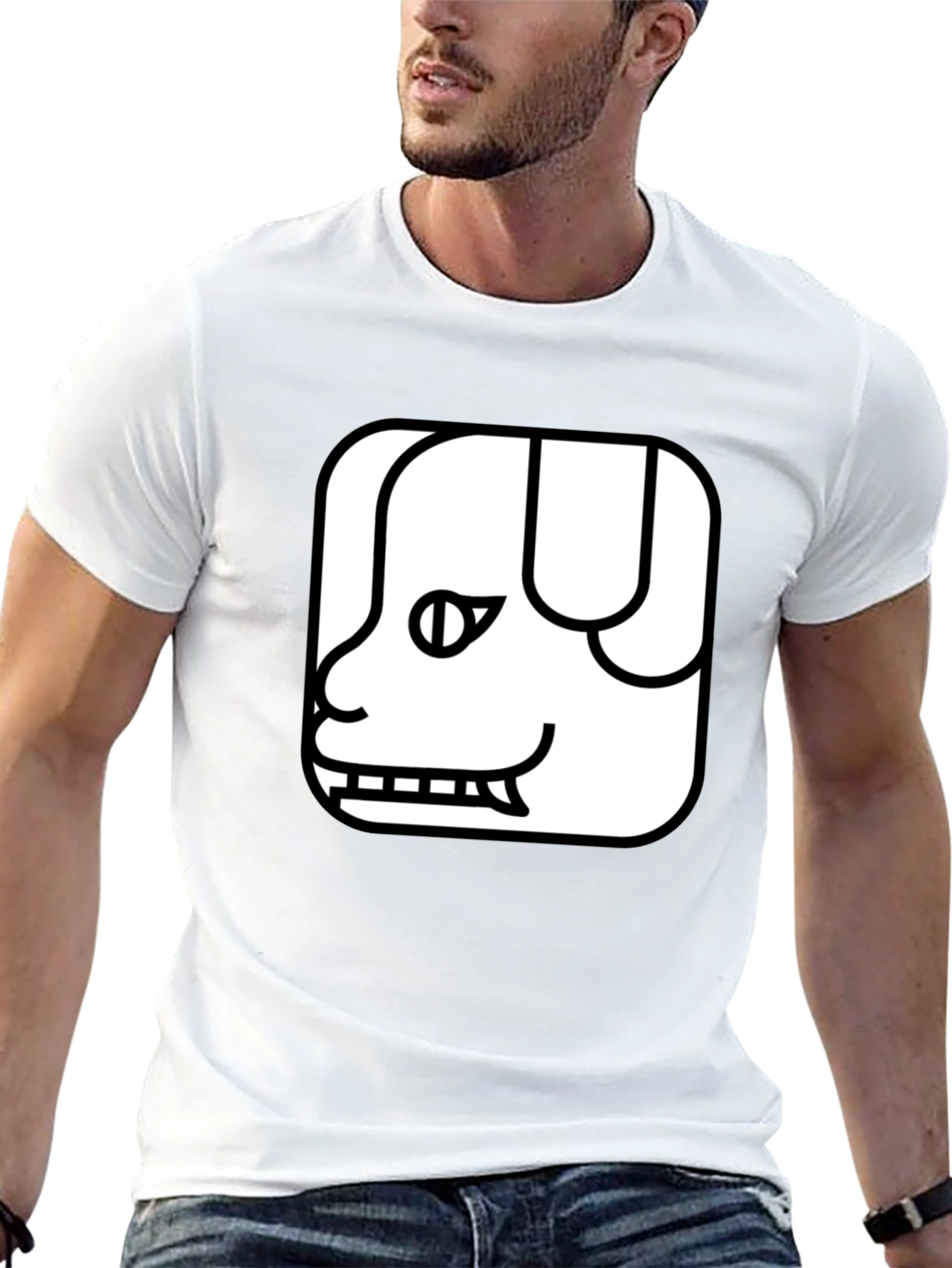 Dog Graphic Tee - Cool Canine Style