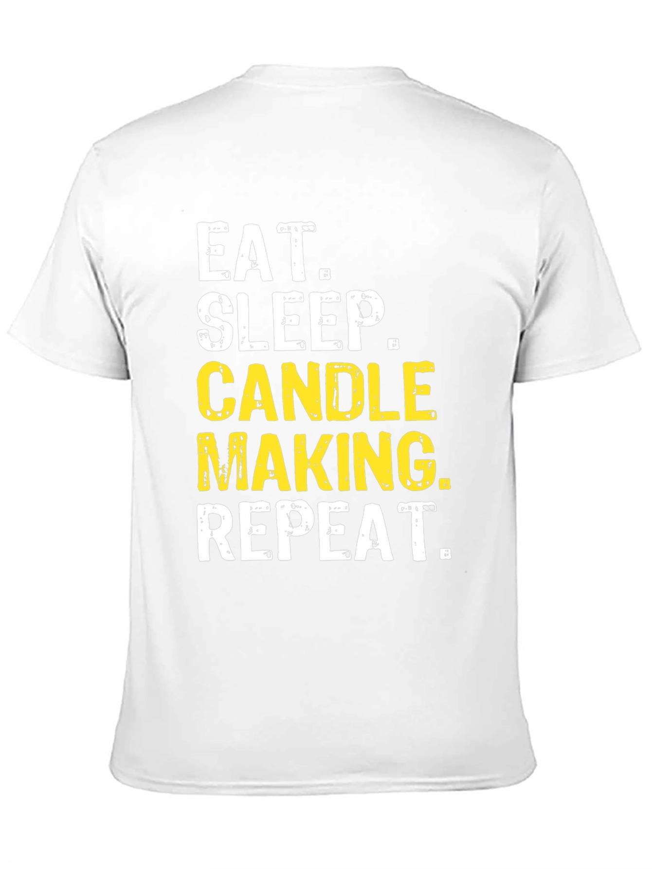 Candle Making T-Shirt Eat Sleep Repeat