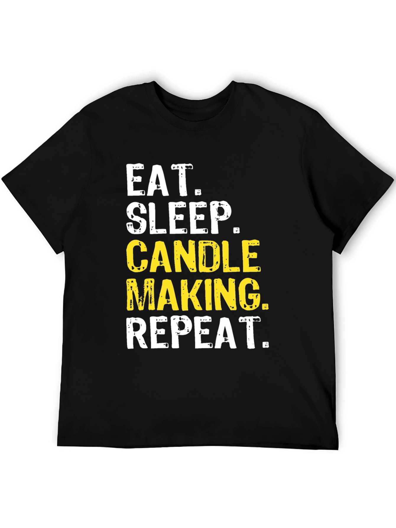 Candle Making T-Shirt Eat Sleep Repeat