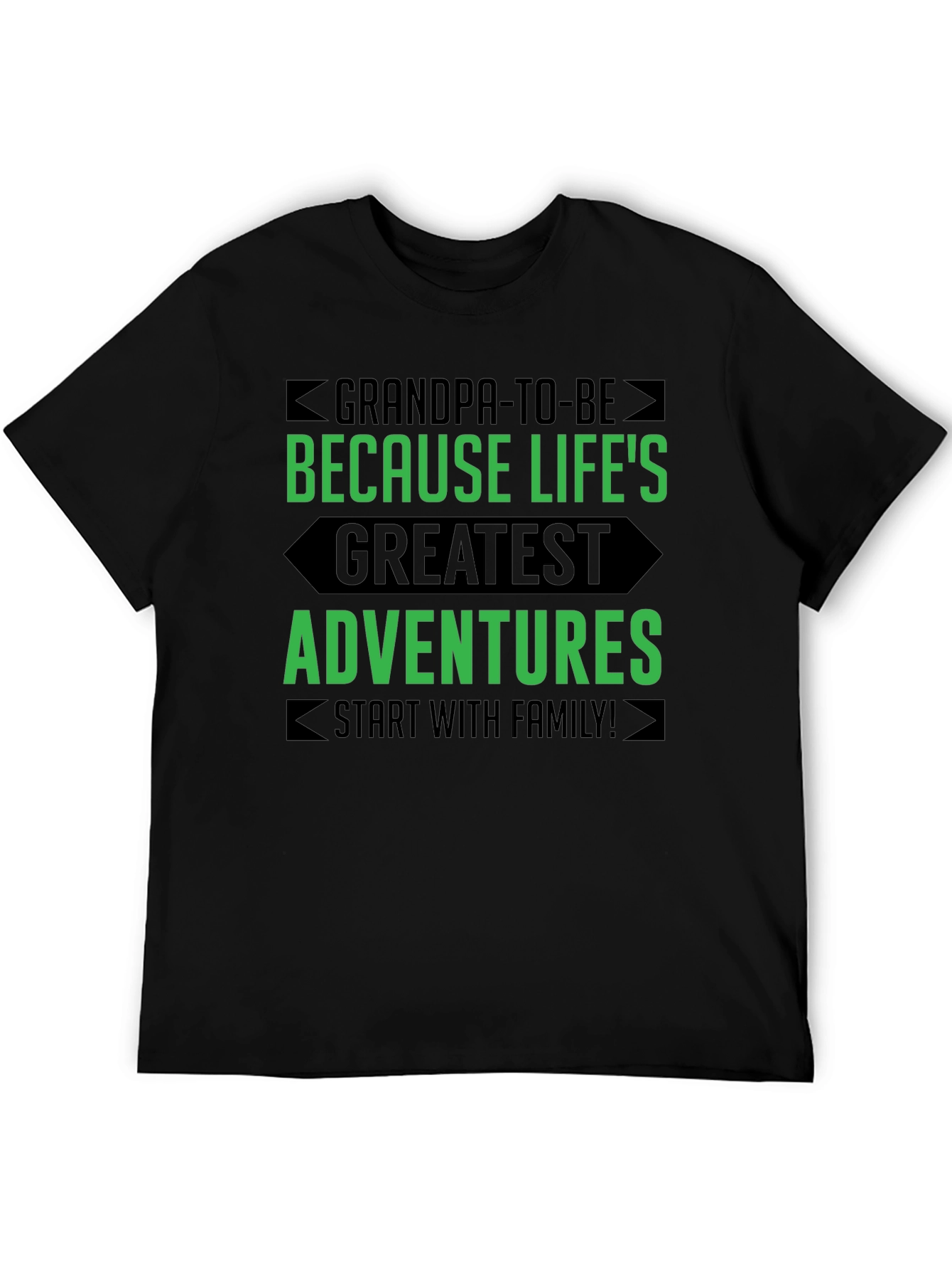 Grandpa-to-Be Graphic Tee - Family Adventure Shirt