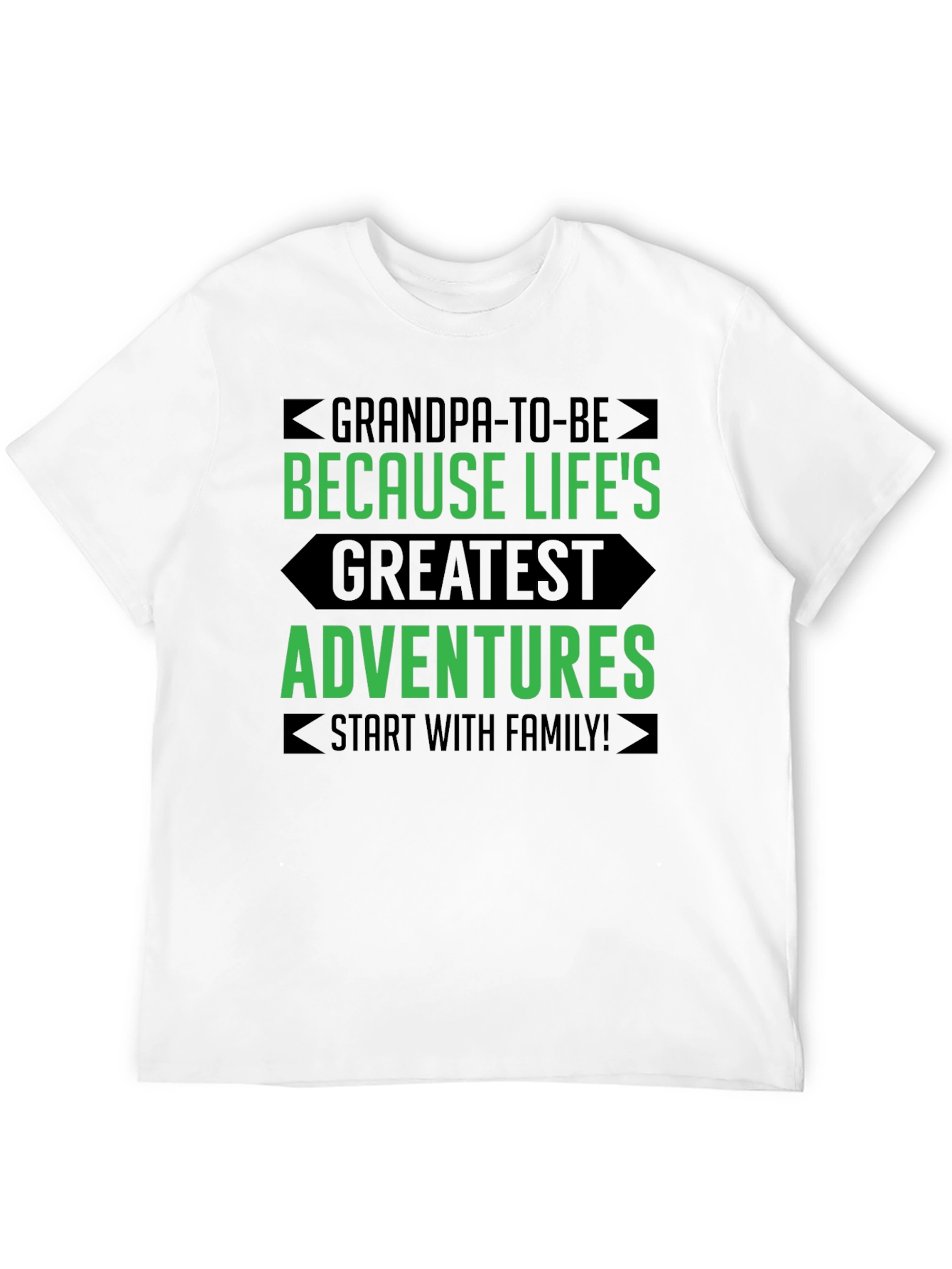 Grandpa-to-Be Graphic Tee - Family Adventure Shirt