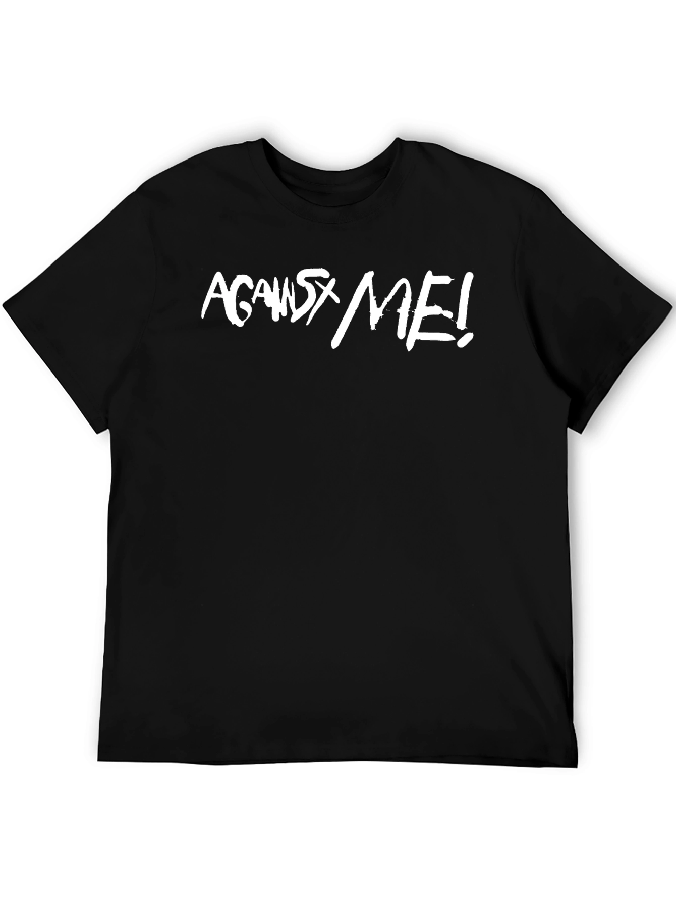 Against Me! Band Logo Black T-Shirt