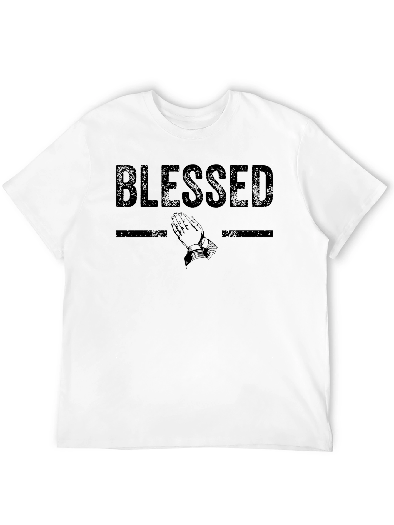 Blessed Graphic Tee - Stylish Religious T-Shirt