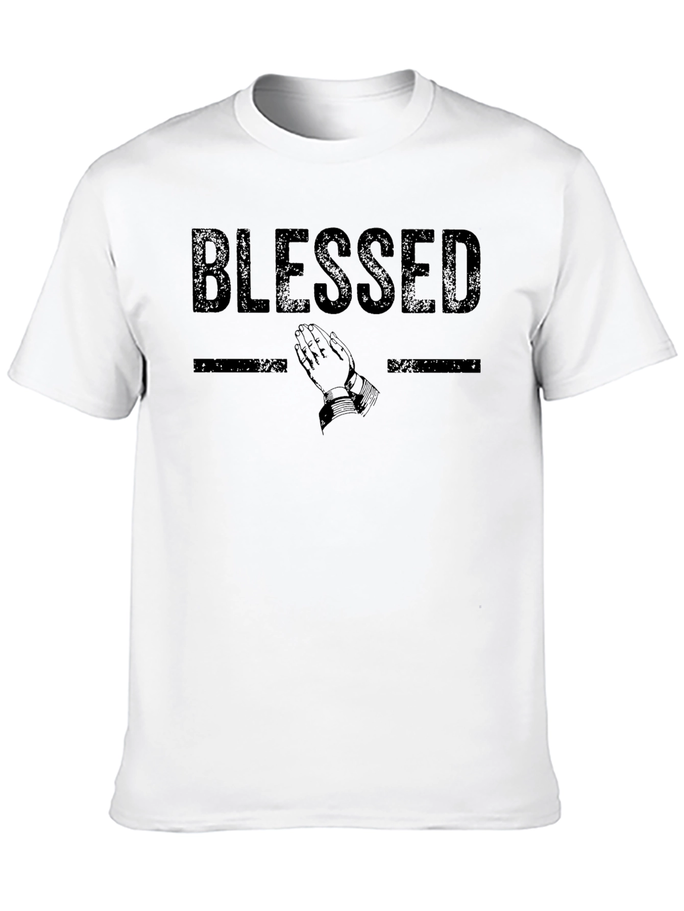 Blessed Graphic Tee - Stylish Religious T-Shirt