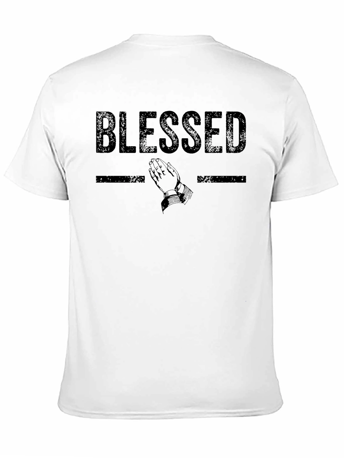 Blessed Graphic Tee - Stylish Religious T-Shirt