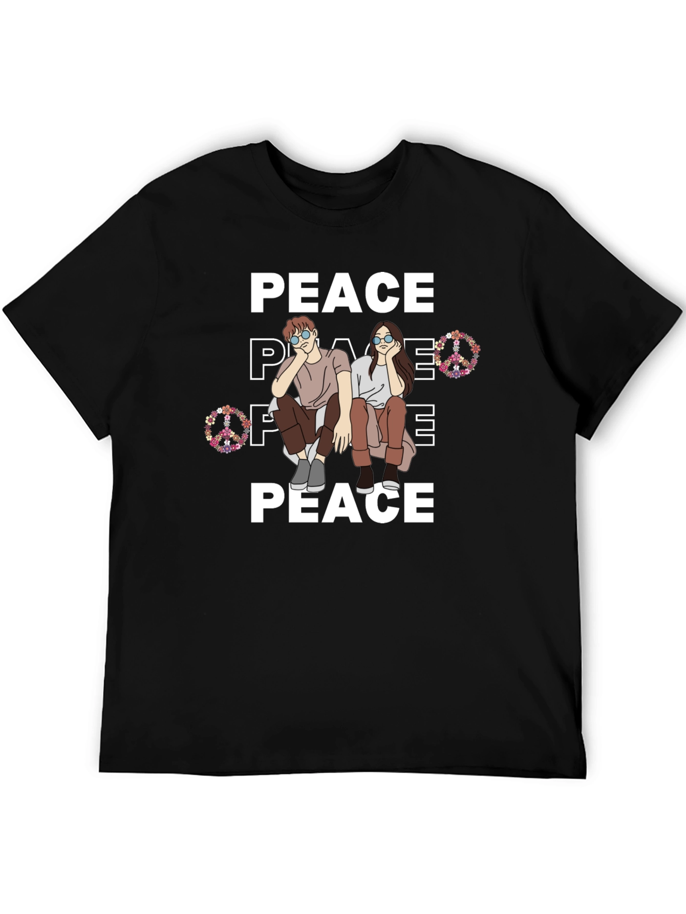Peace Graphic T-Shirt - Unisex Soft Cotton Tee