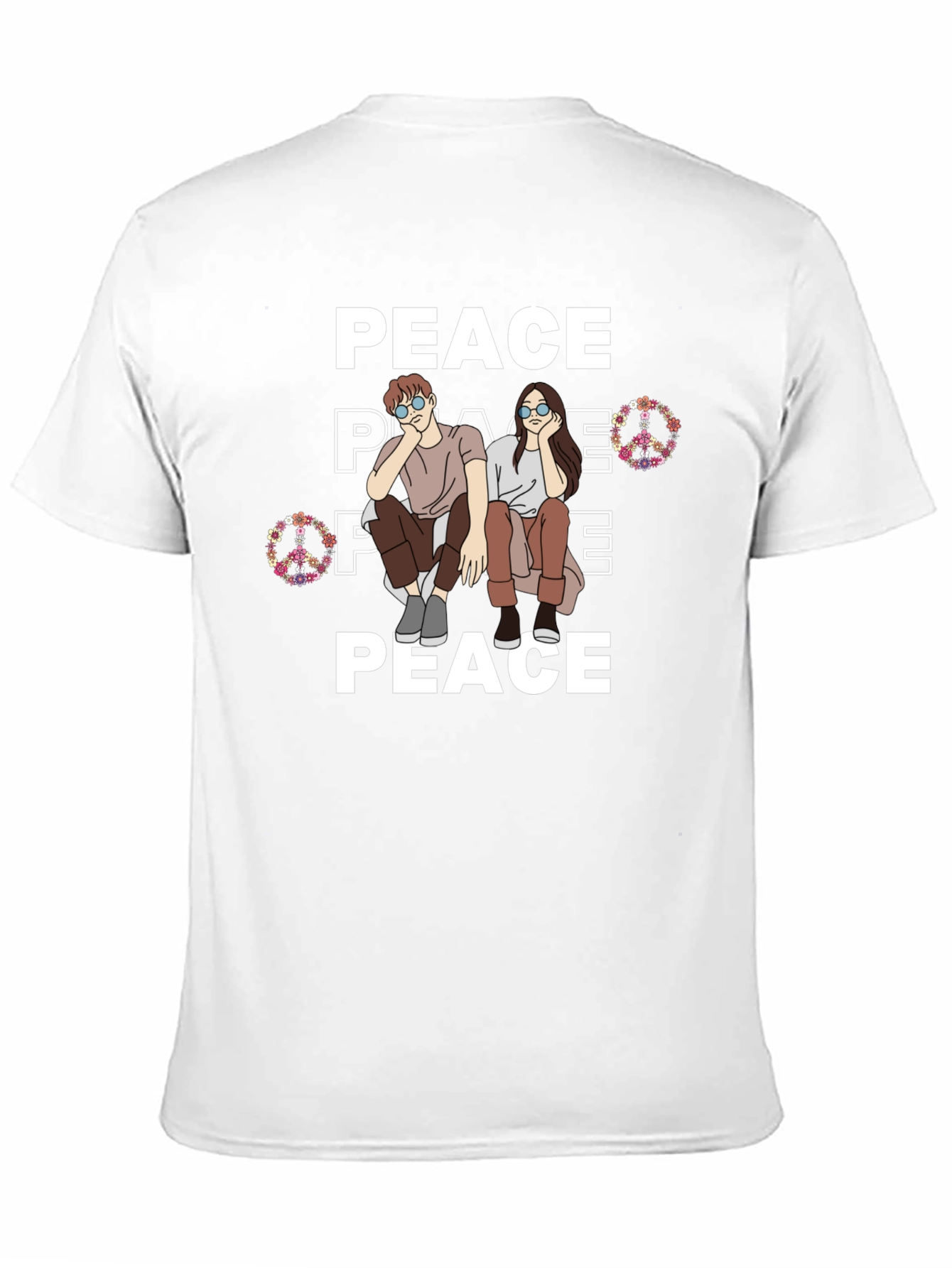 Peace Graphic T-Shirt - Unisex Soft Cotton Tee