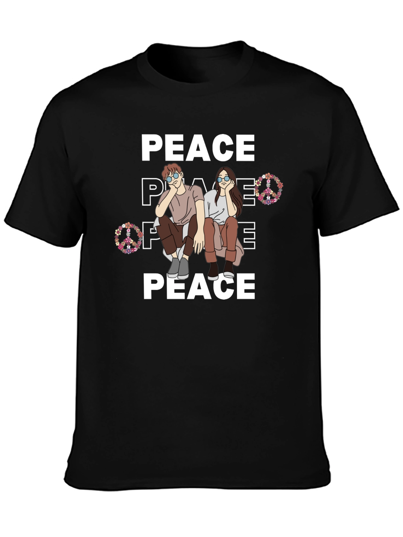 Peace Graphic T-Shirt - Unisex Soft Cotton Tee