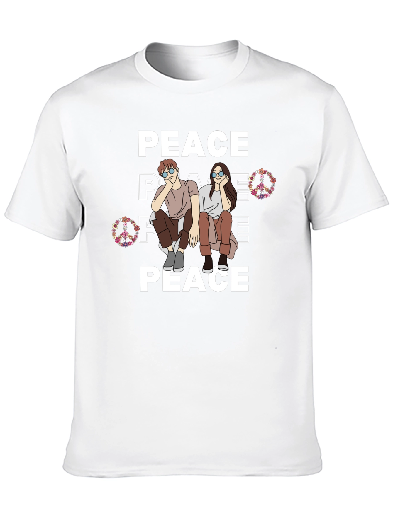 Peace Graphic T-Shirt - Unisex Soft Cotton Tee