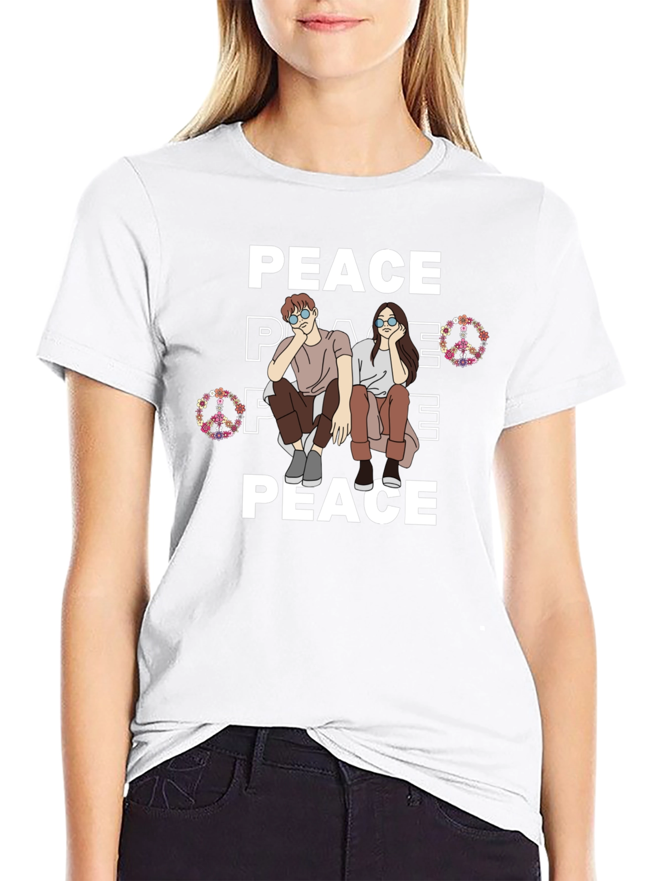 Peace Graphic T-Shirt - Unisex Soft Cotton Tee