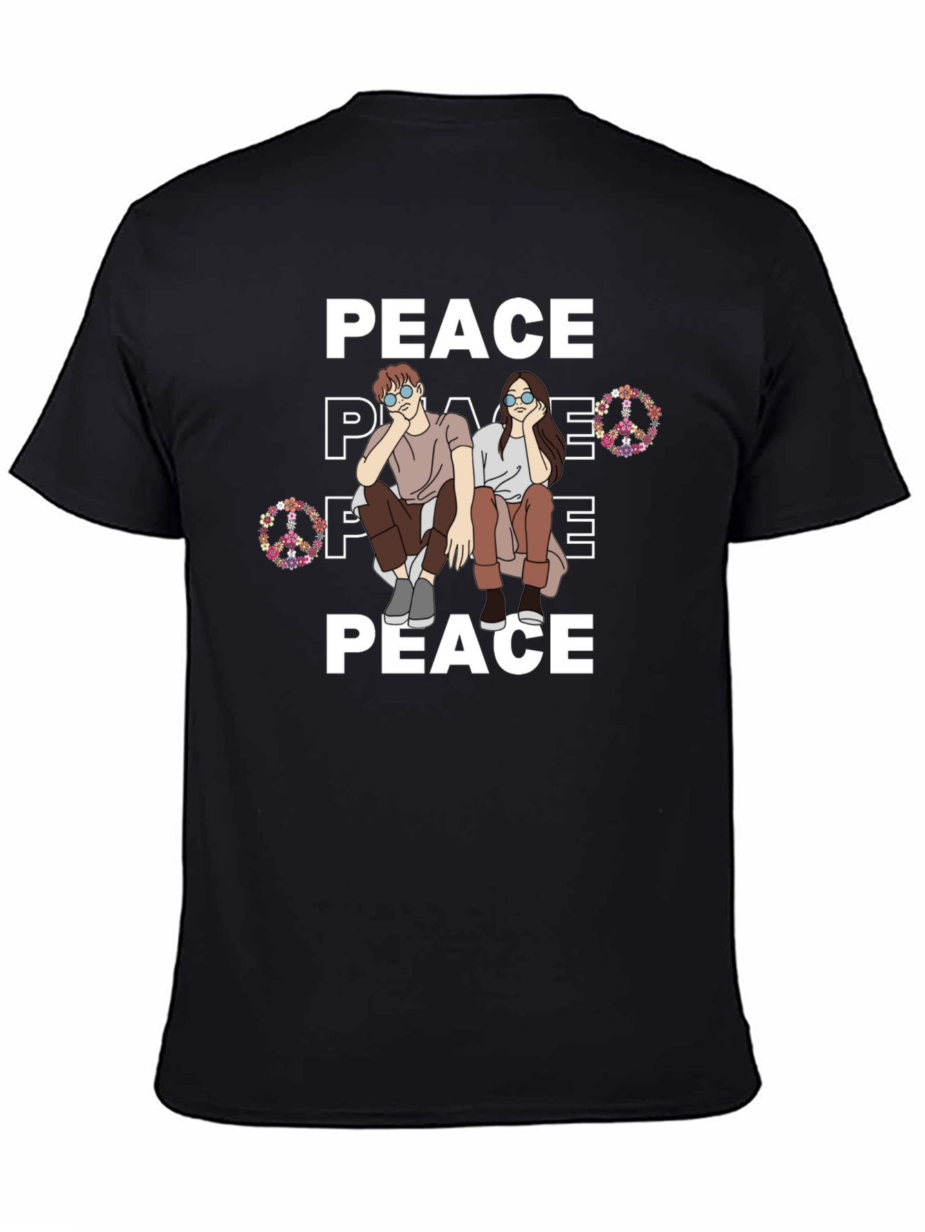 Peace Graphic T-Shirt - Unisex Soft Cotton Tee