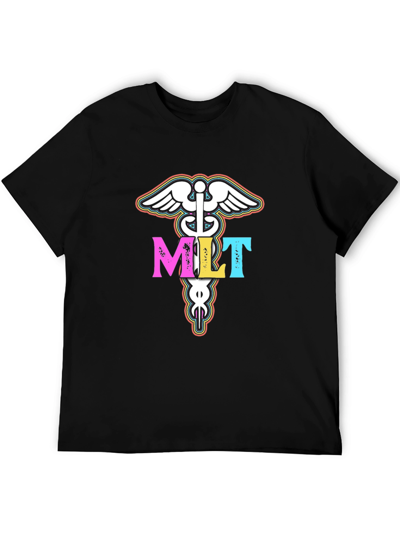 Medical Lab Tech MLT Caduceus T-Shirt