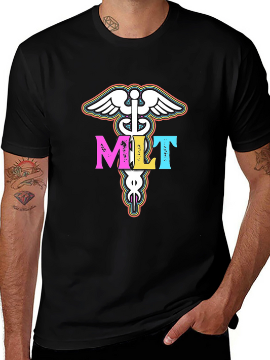 Medical Lab Tech MLT Caduceus T-Shirt
