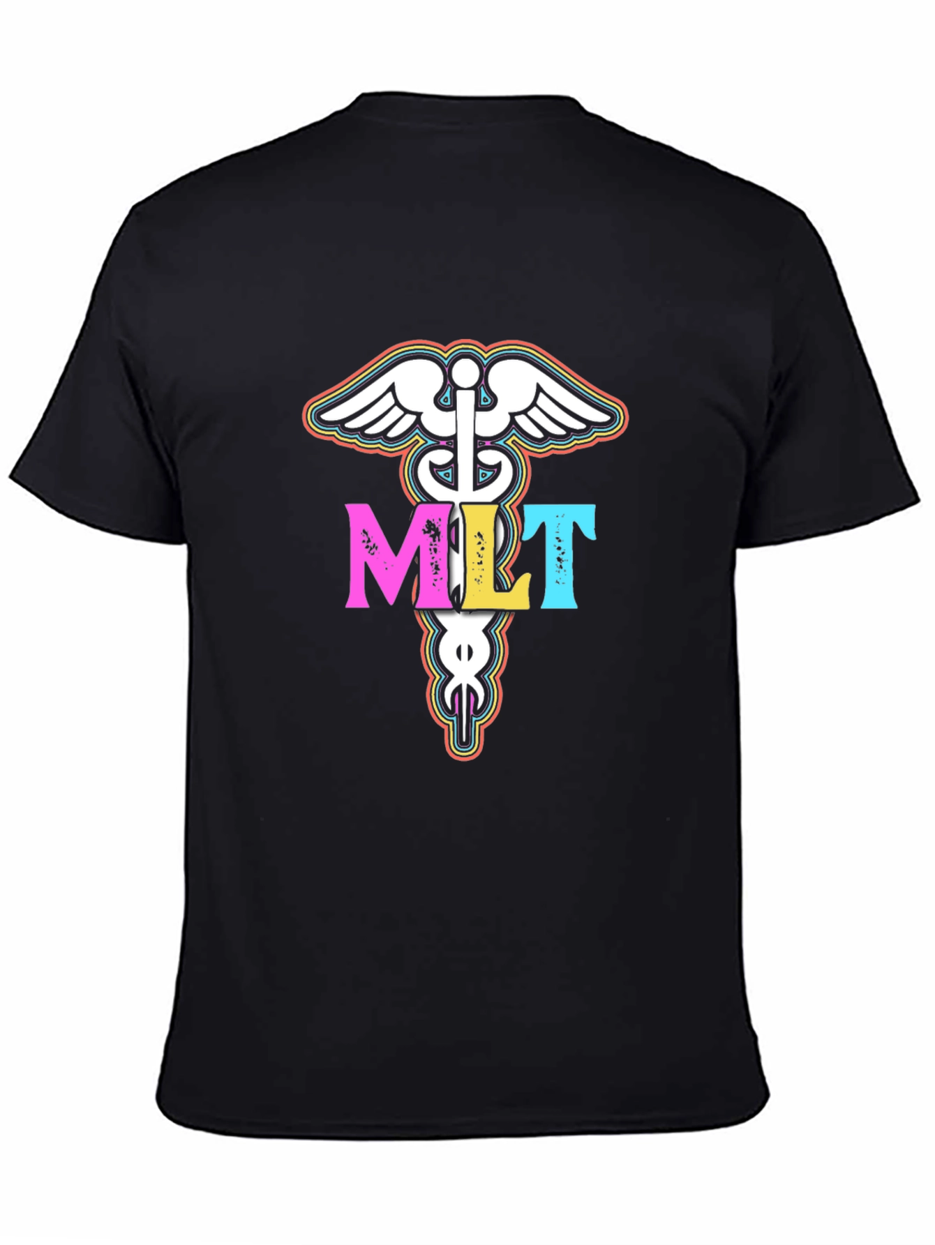 Medical Lab Tech MLT Caduceus T-Shirt