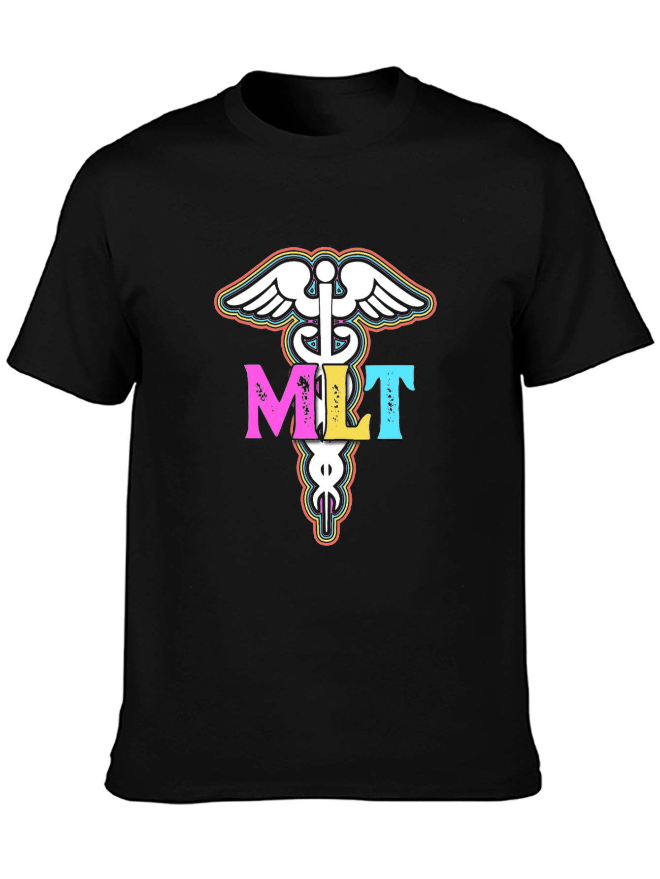 Medical Lab Tech MLT Caduceus T-Shirt