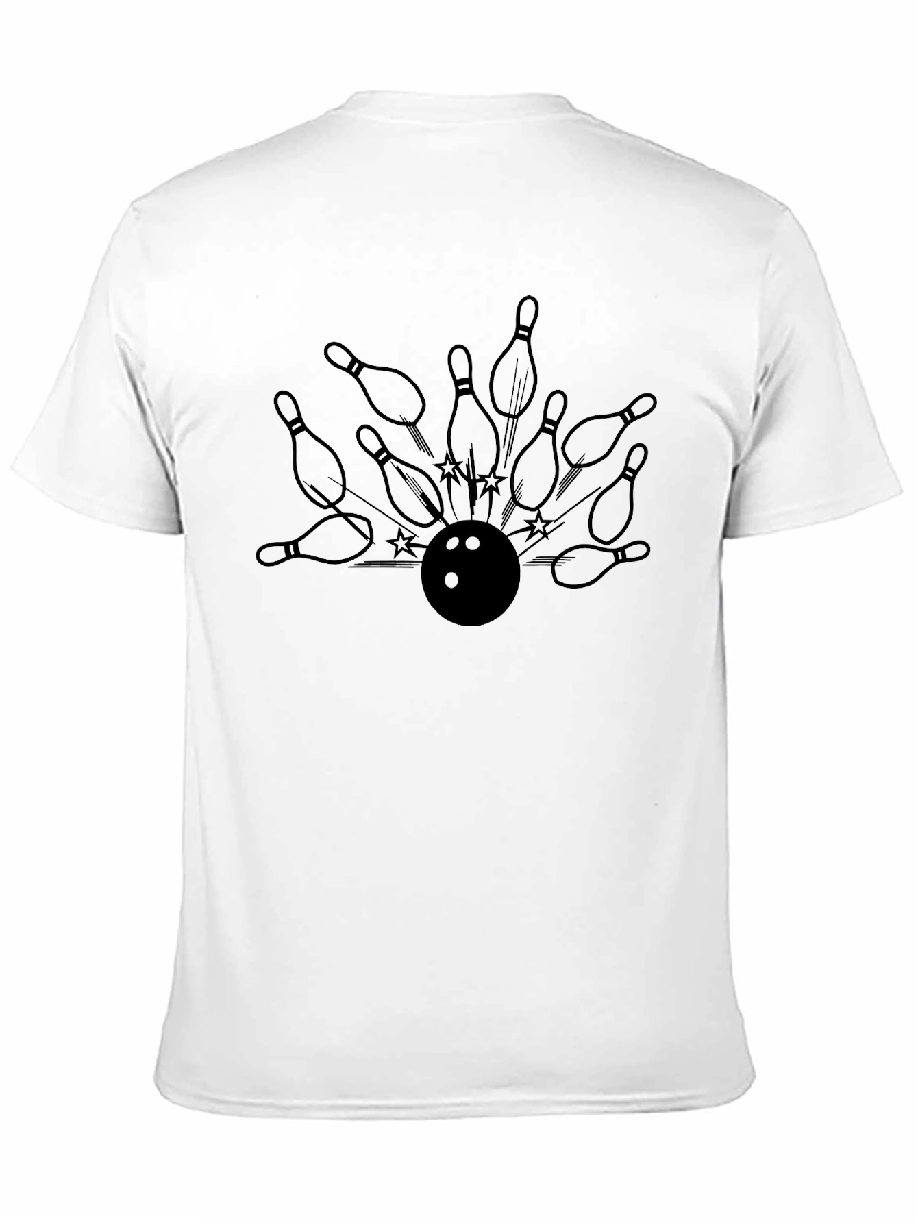 Bowling Strike Graphic Tee
