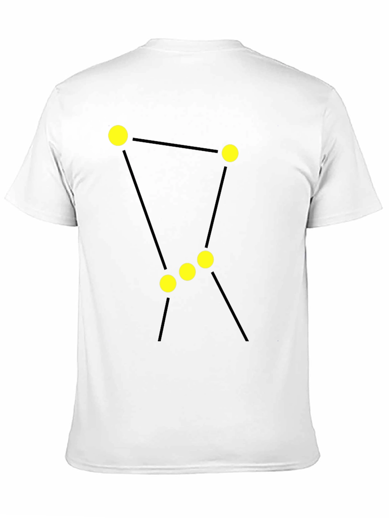 Orion Constellation Graphic Tee - Black Cotton Blend