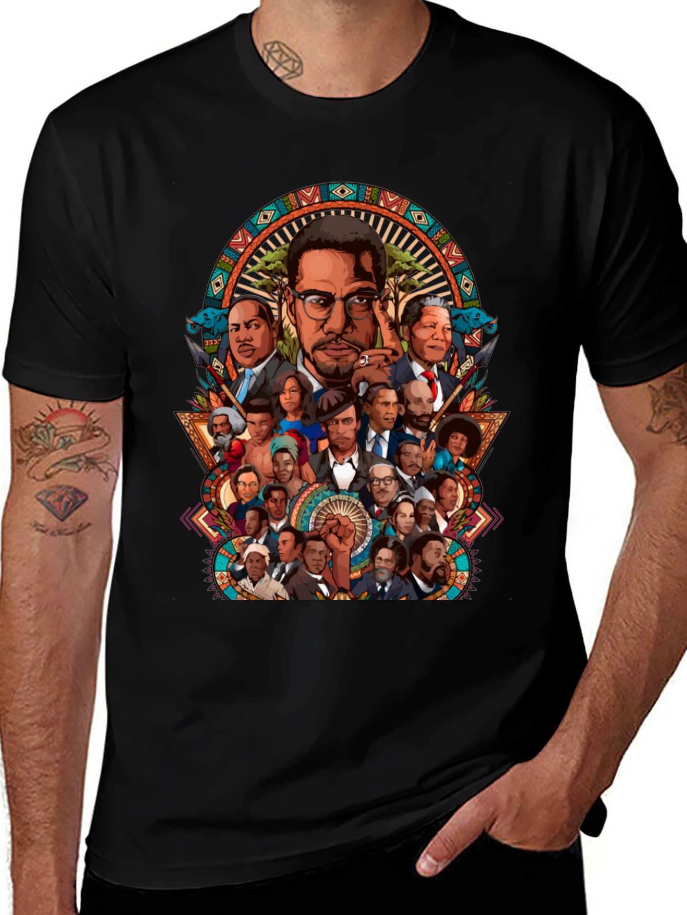 Black History T-Shirt: Leaders and Legends