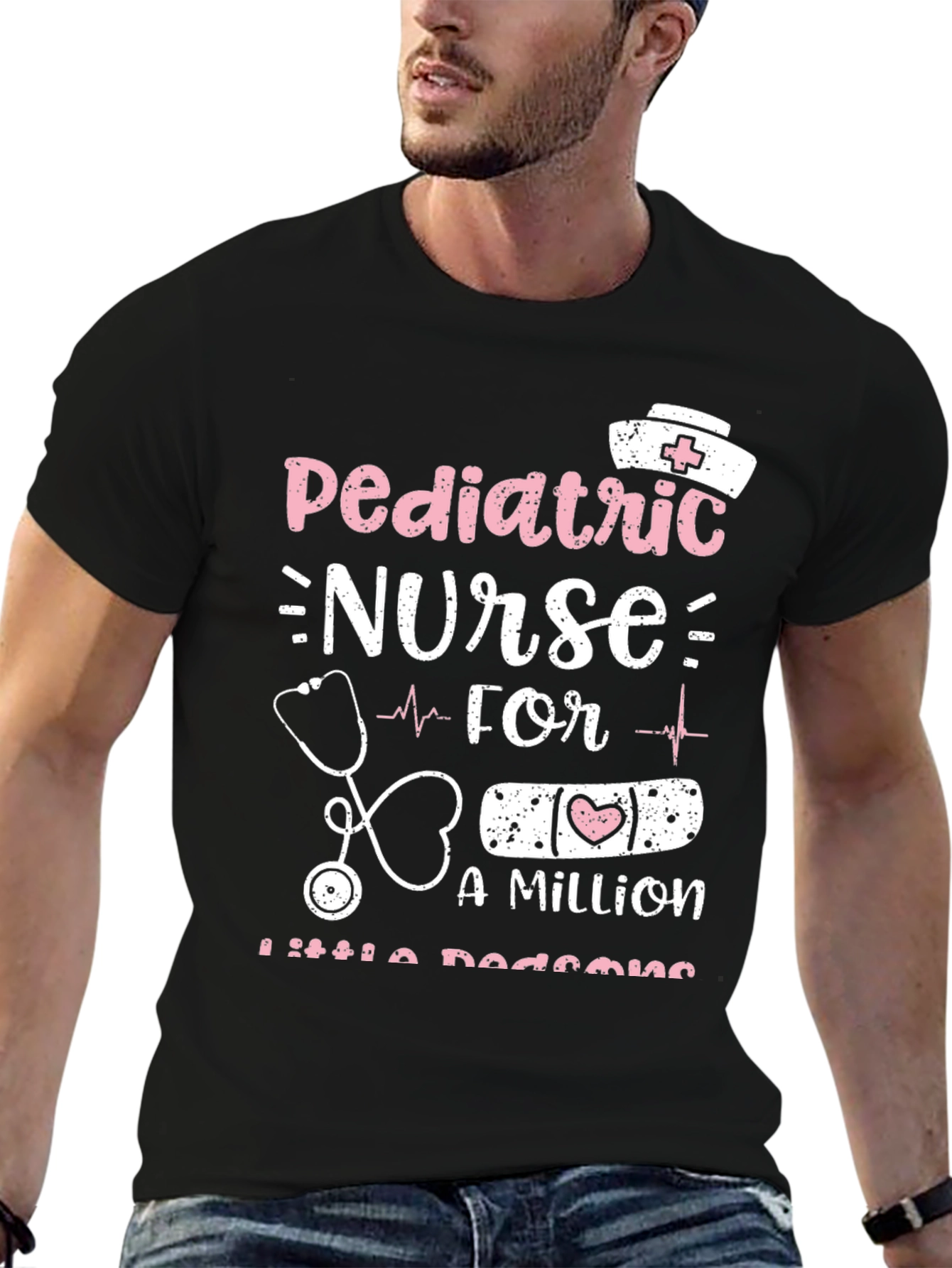 Pediatric Nurse Graphic Tee - Nurse Appreciation Gift