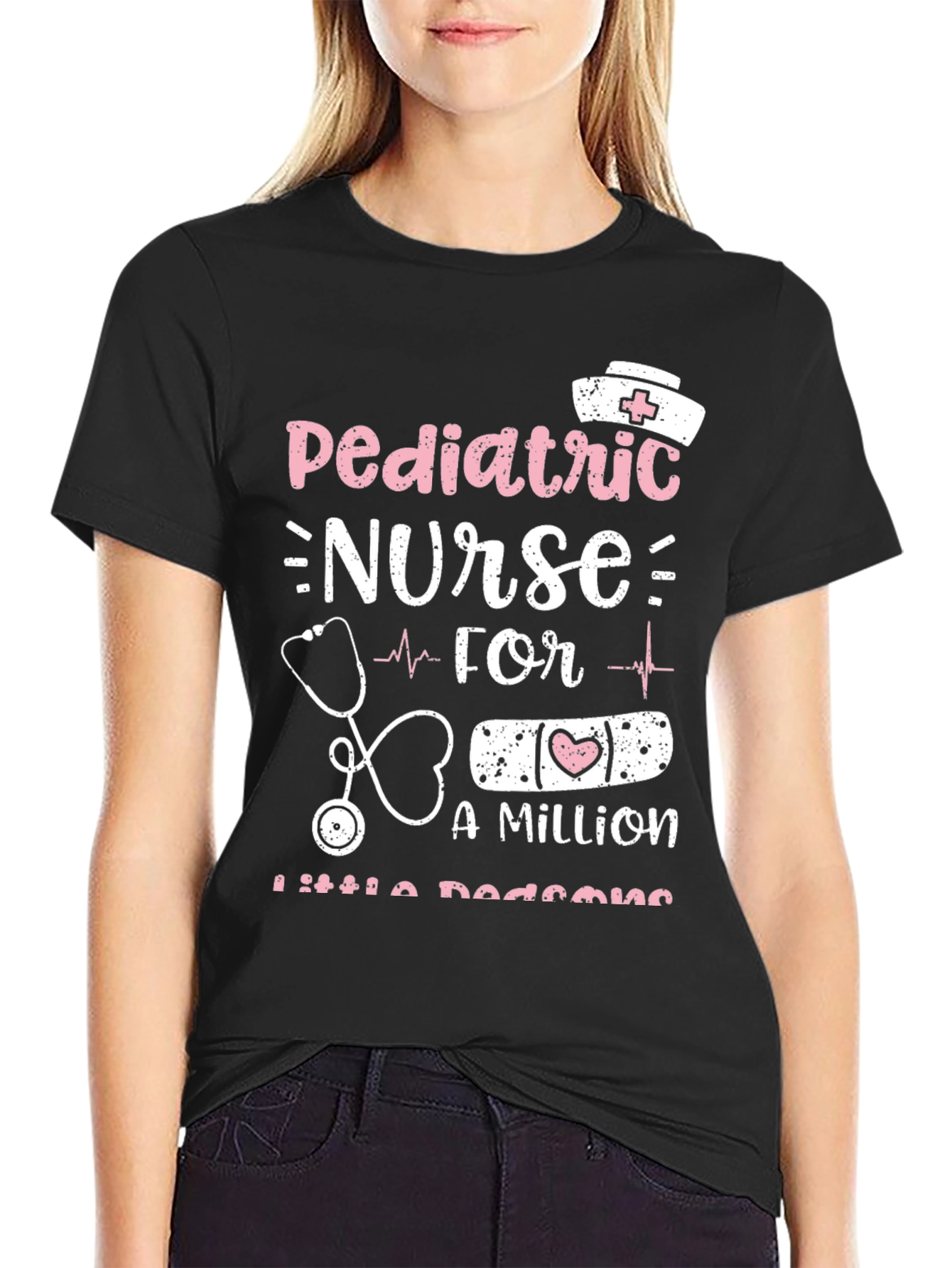 Pediatric Nurse Graphic Tee - Nurse Appreciation Gift
