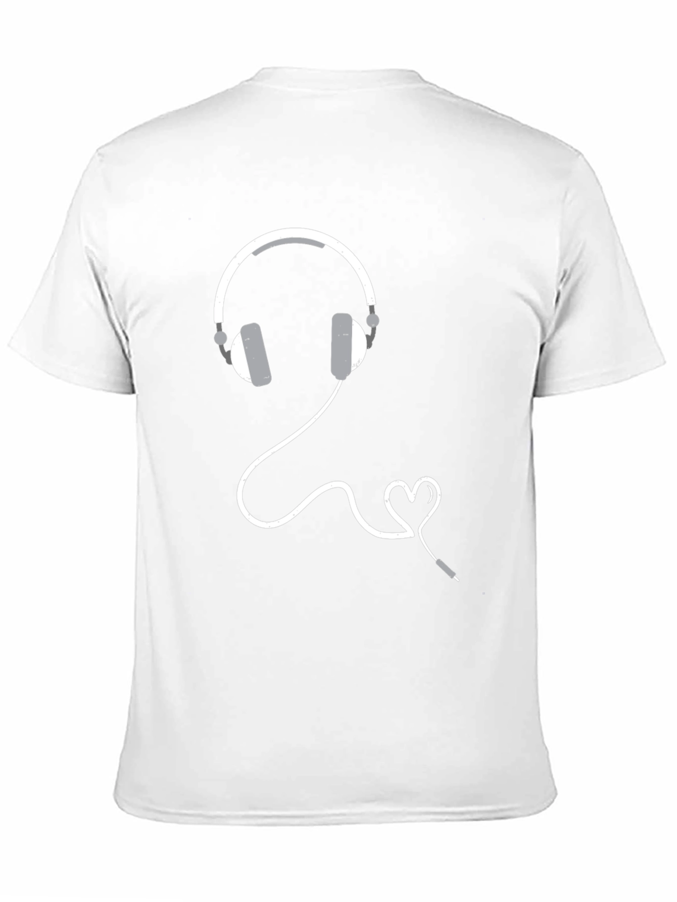 Headphones Heartbeat Graphic Tee
