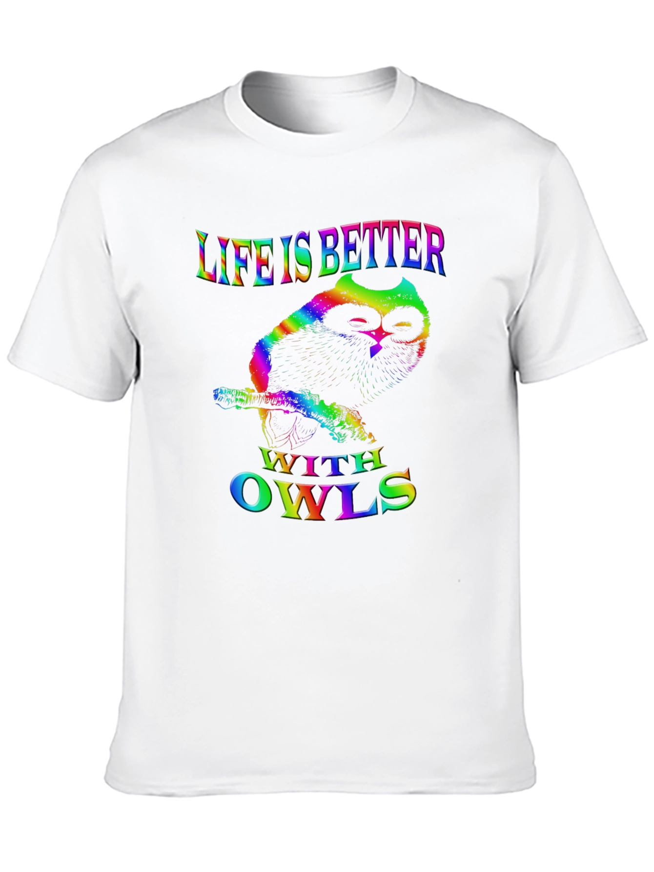 Life is Better With Owls Graphic Tee