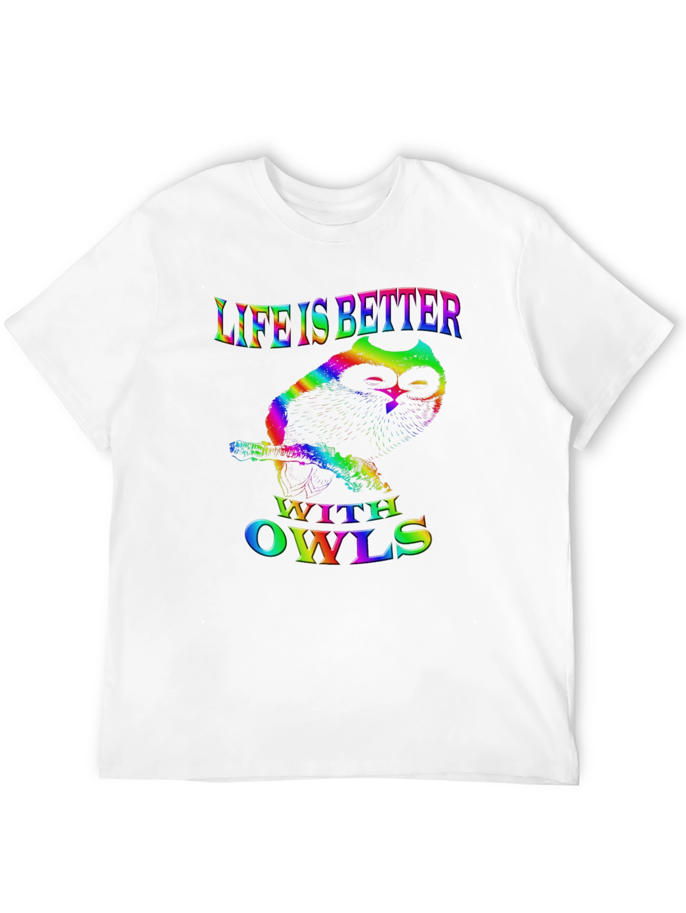 Life is Better With Owls Graphic Tee