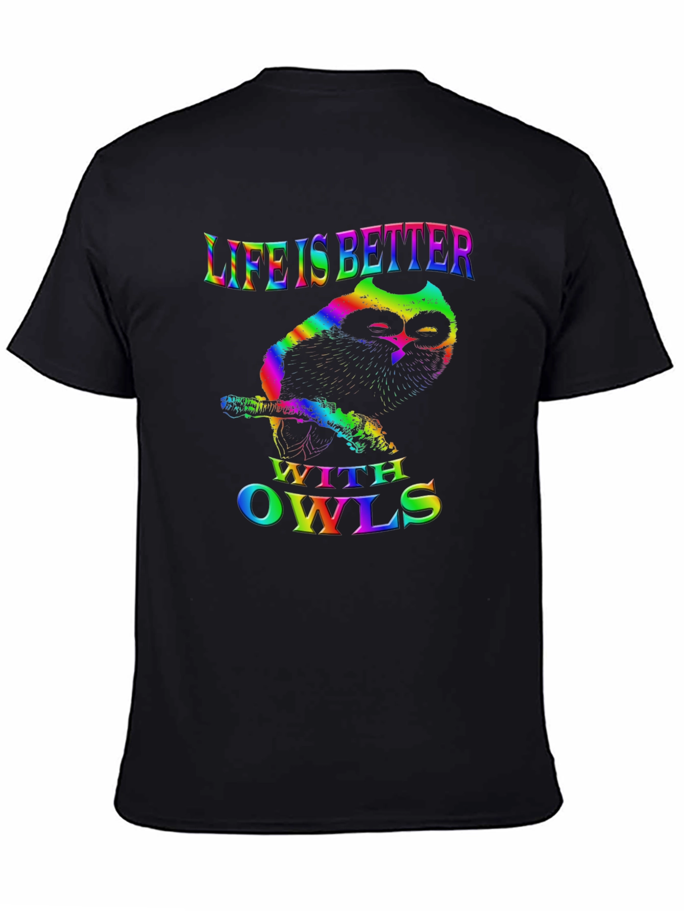 Life is Better With Owls Graphic Tee