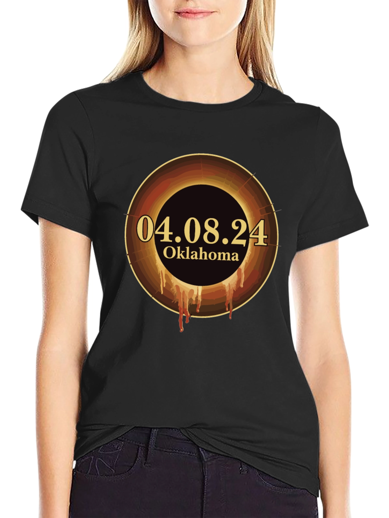 Oklahoma Solar Eclipse 2024 T-Shirt