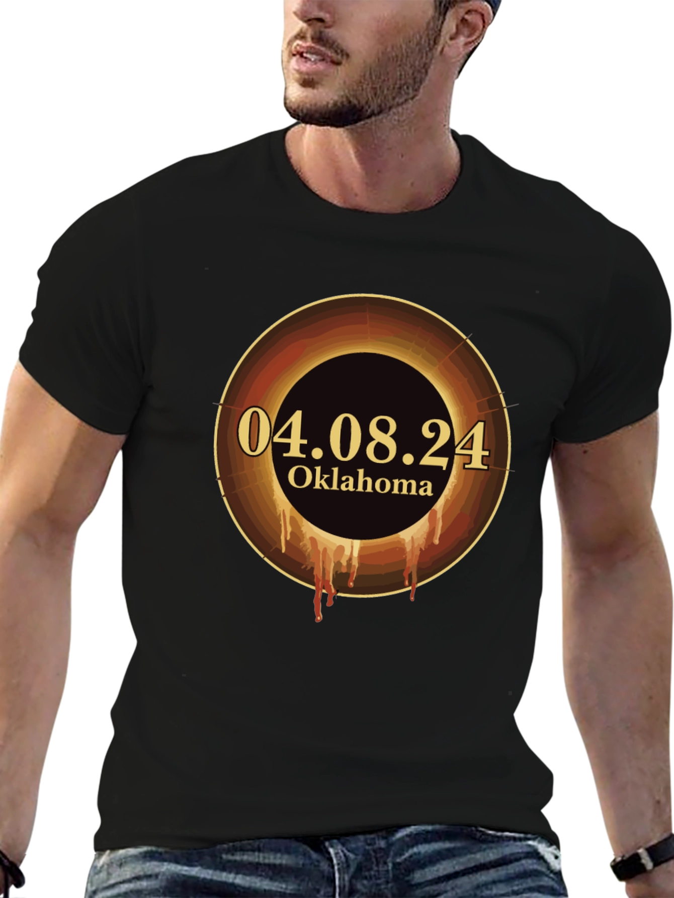 Oklahoma Solar Eclipse 2024 T-Shirt