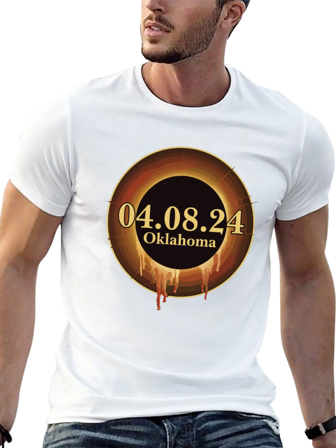 Oklahoma Solar Eclipse 2024 T-Shirt