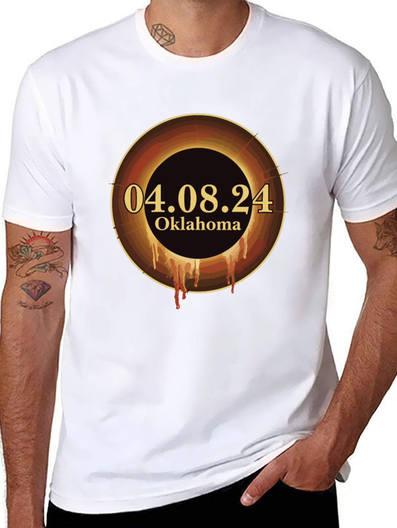 Oklahoma Solar Eclipse 2024 T-Shirt