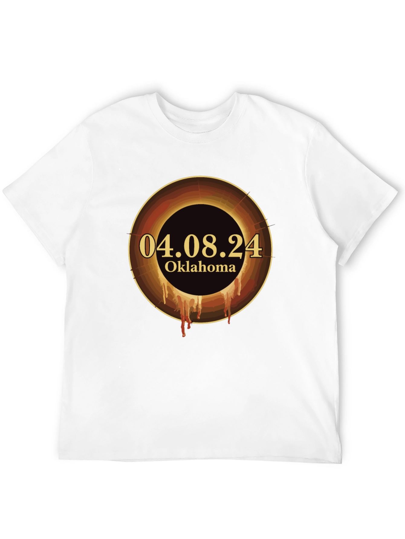 Oklahoma Solar Eclipse 2024 T-Shirt