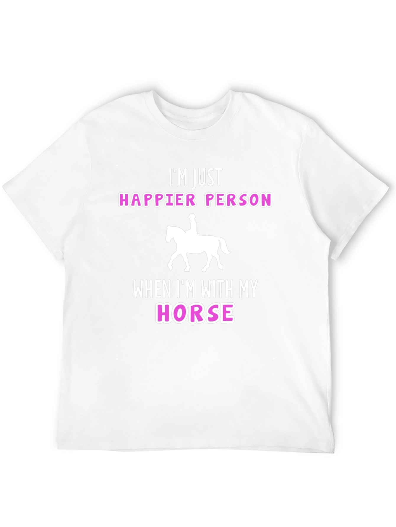 Happy Horse Lover Tee - Im Just Happier