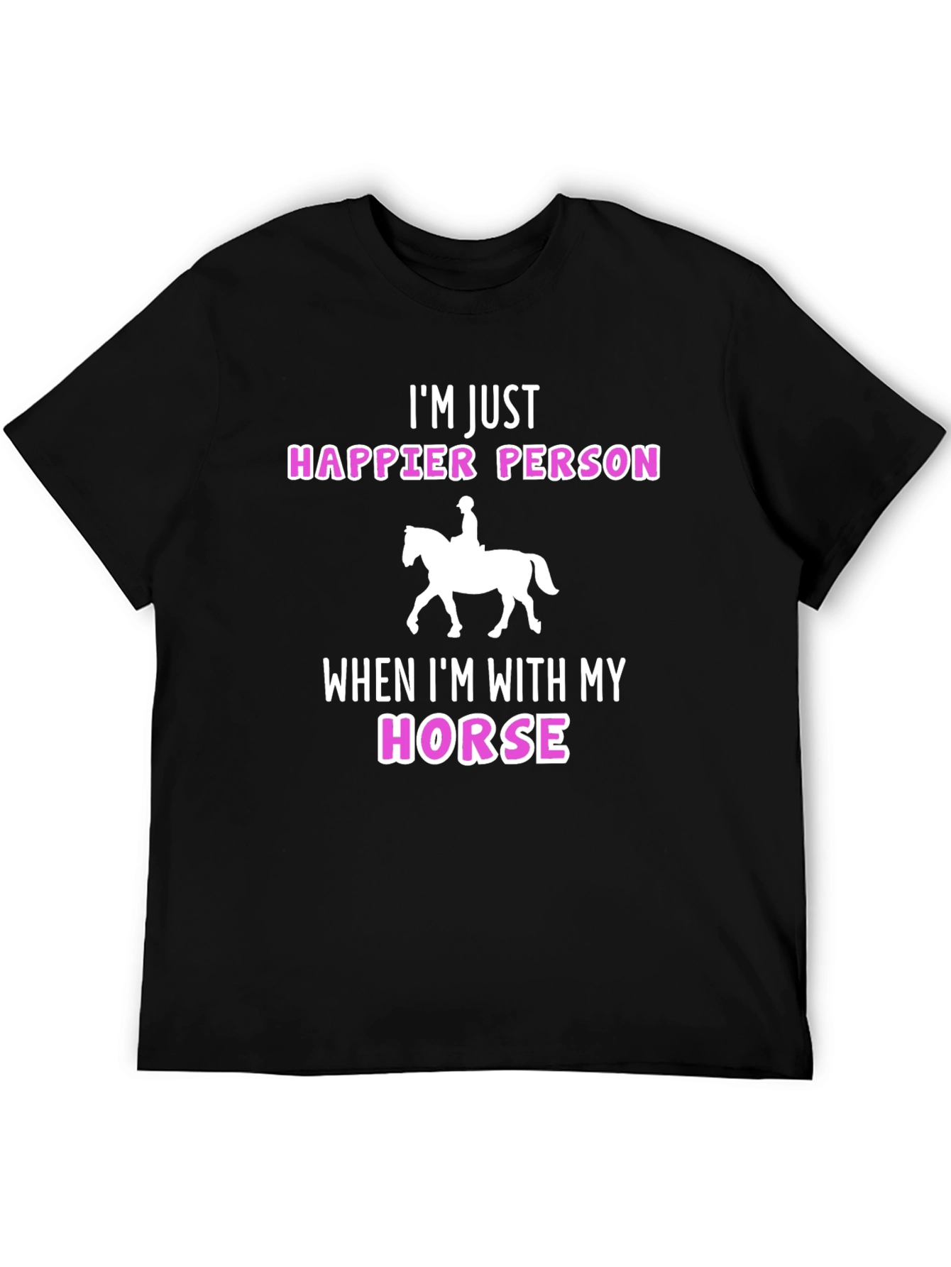 Happy Horse Lover Tee - Im Just Happier