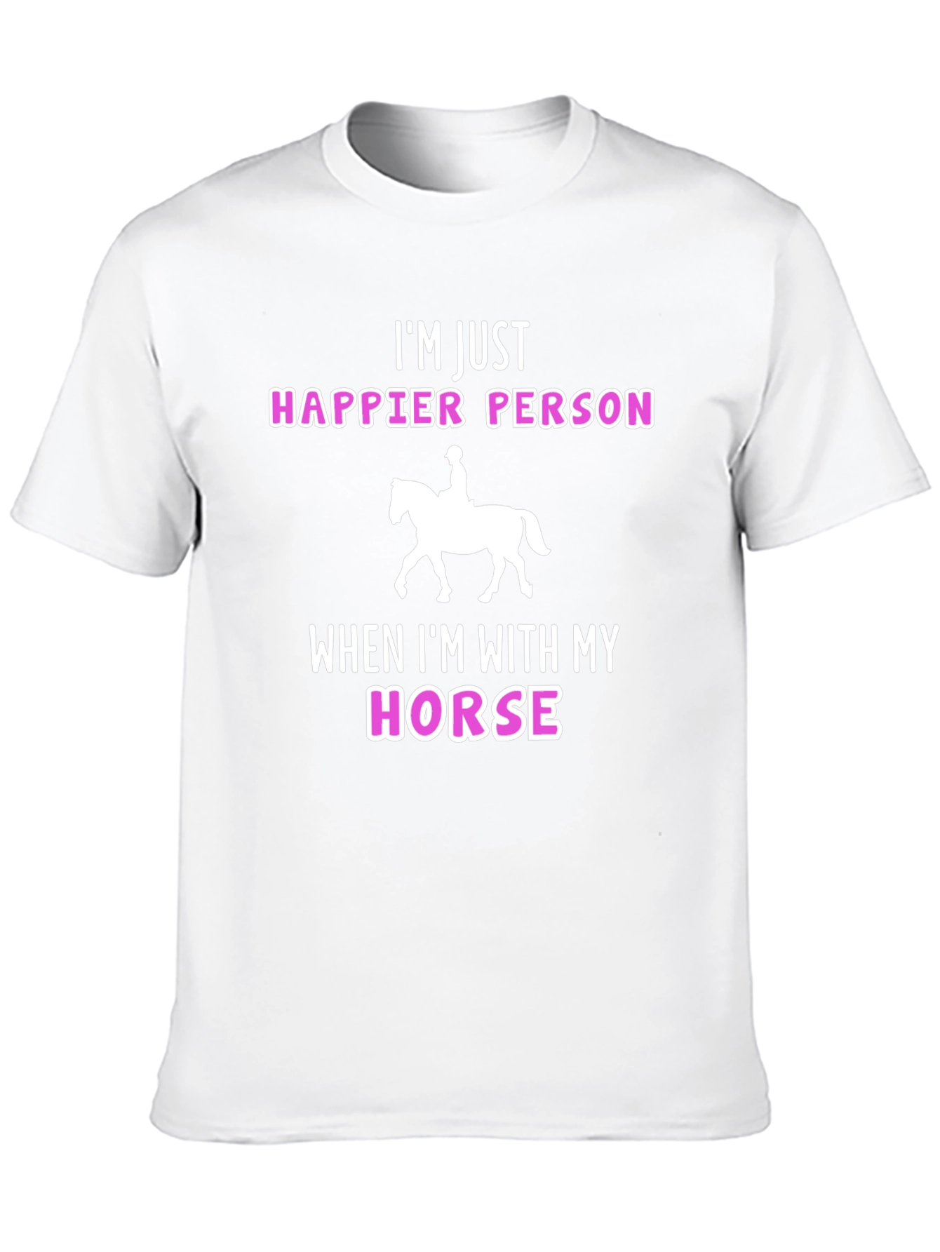 Happy Horse Lover Tee - Im Just Happier