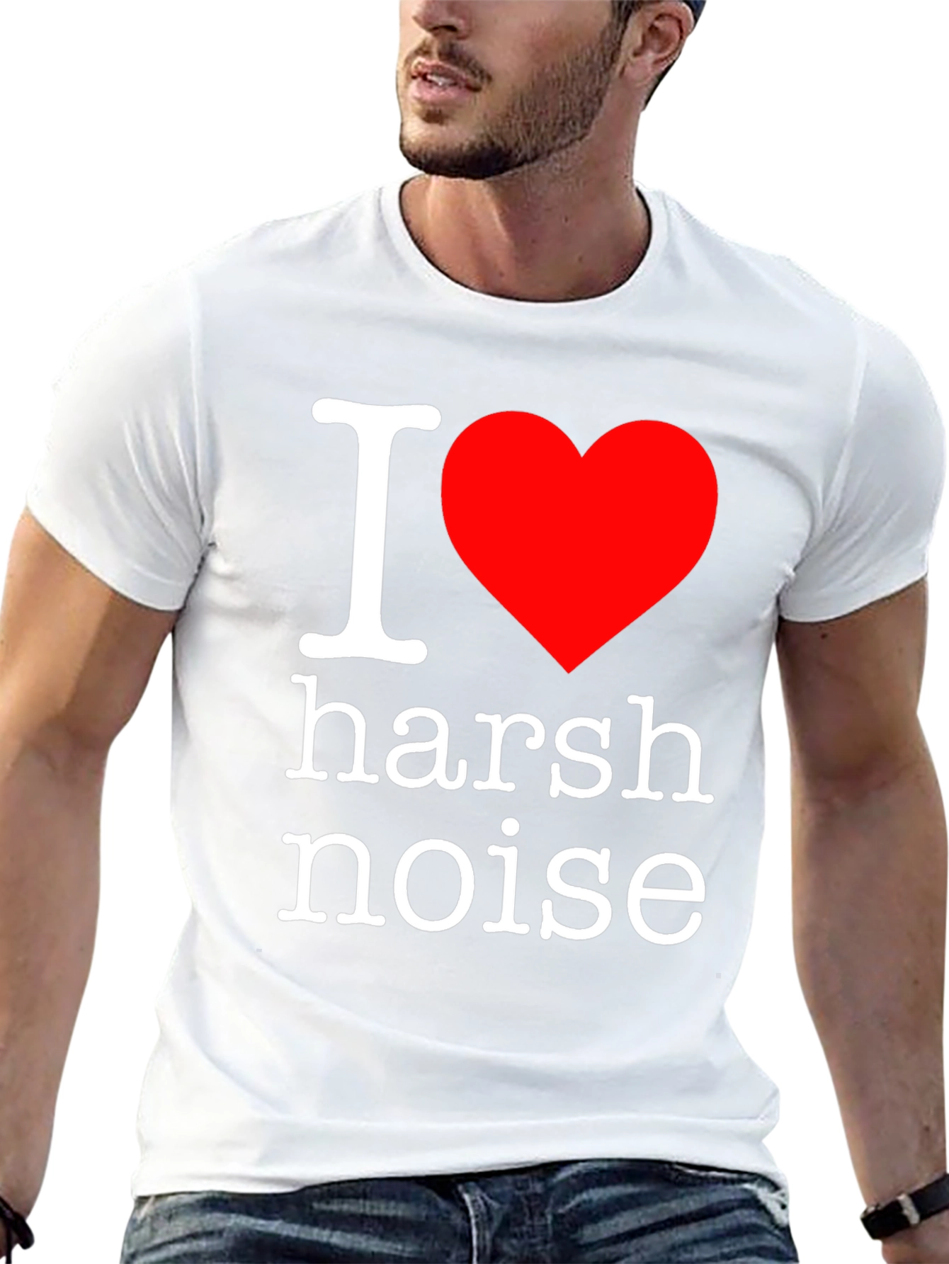 I Heart Harsh Noise Graphic T-Shirt