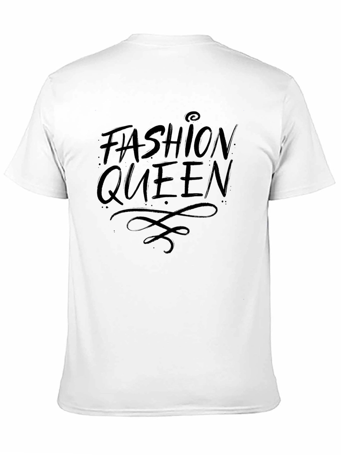 Fashion Queen Black Graphic Tee