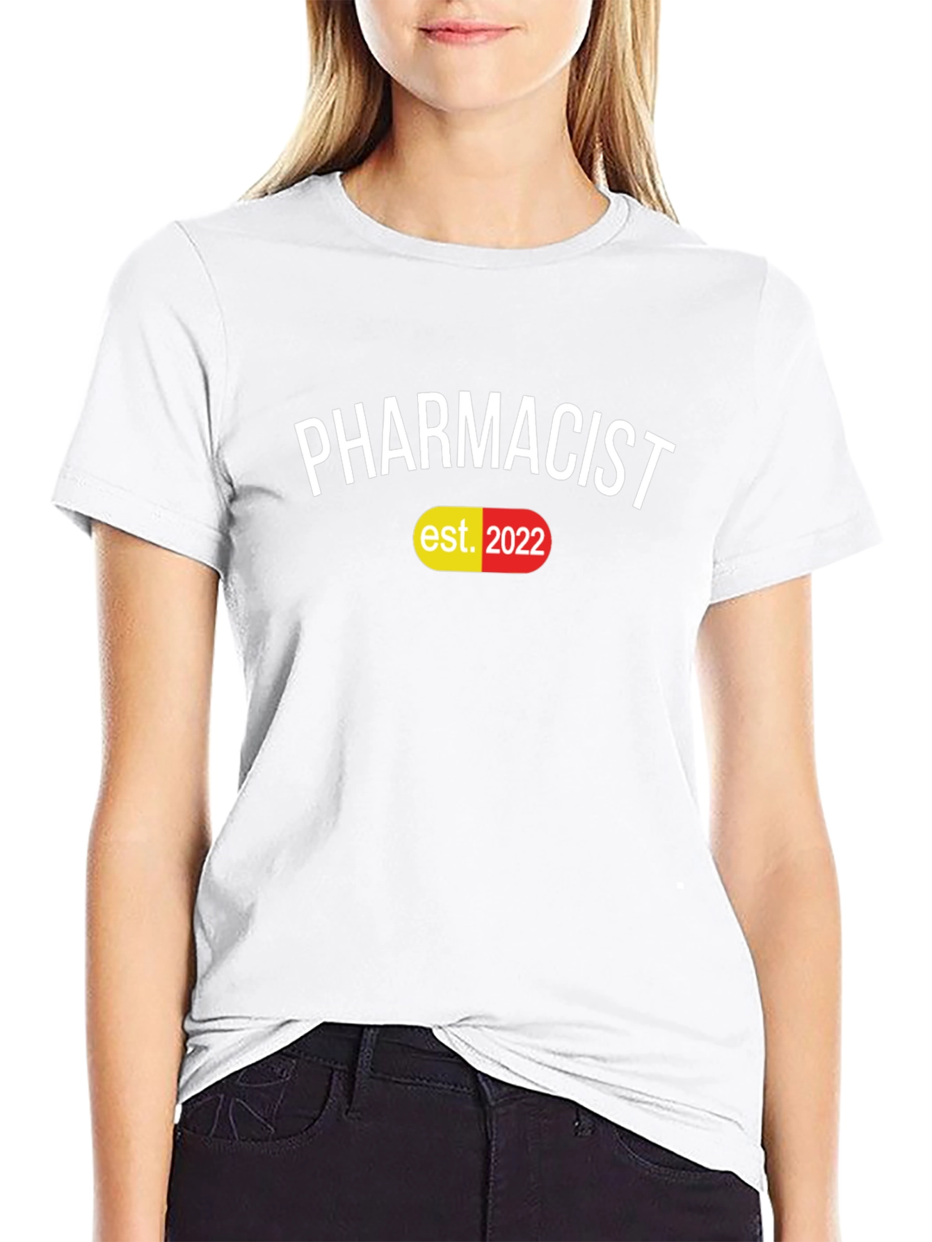 Pharmacist Est. 2022 Black T-Shirt