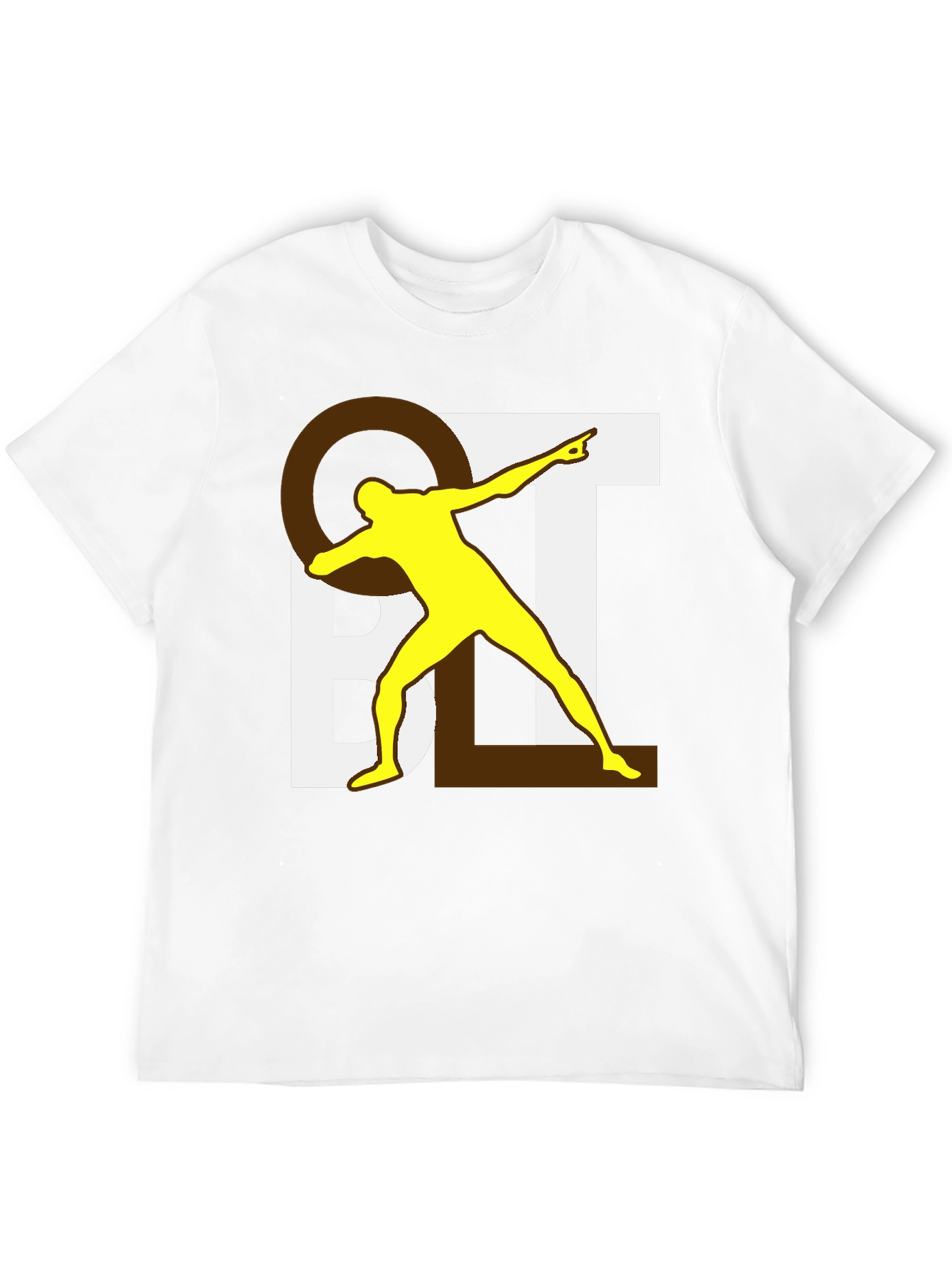 Novelty Graphic Tee - QBL Dabbing Player Black T-Shirt