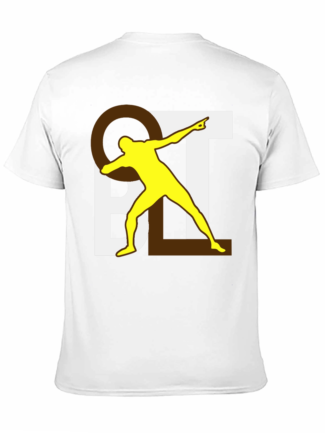 Novelty Graphic Tee - QBL Dabbing Player Black T-Shirt