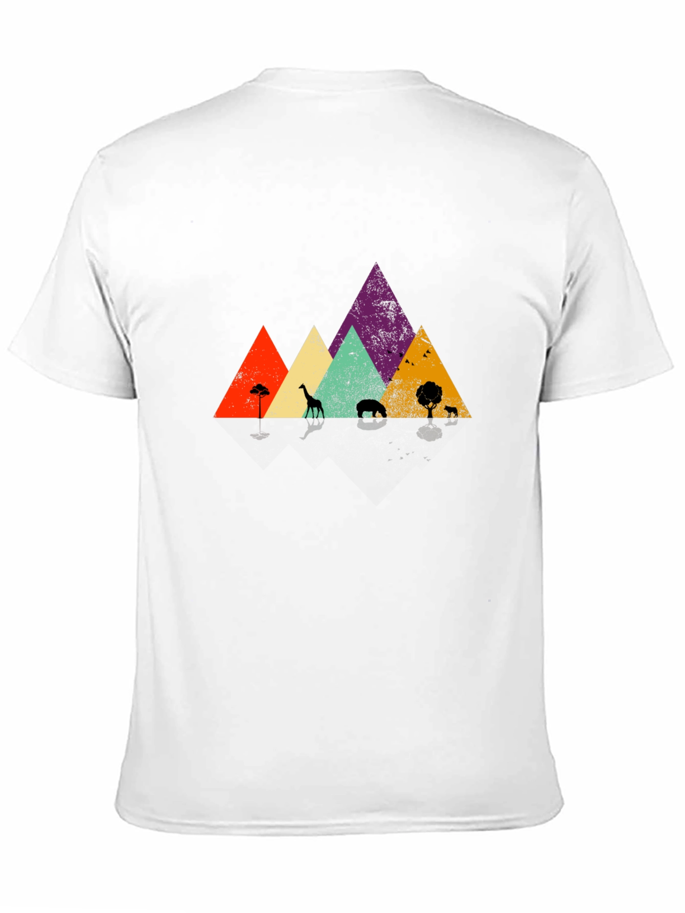 Safari Sunset Graphic Tee - Black