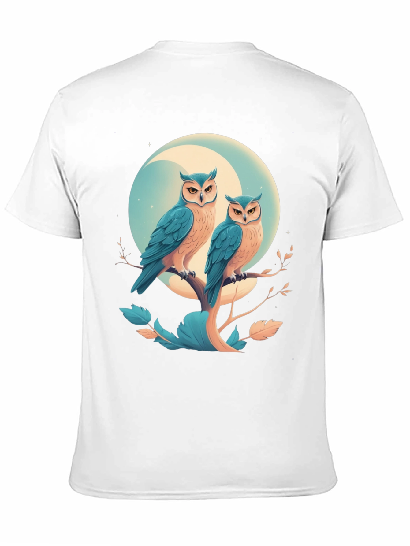 Owl Moon T-Shirt - Unique Graphic Tee