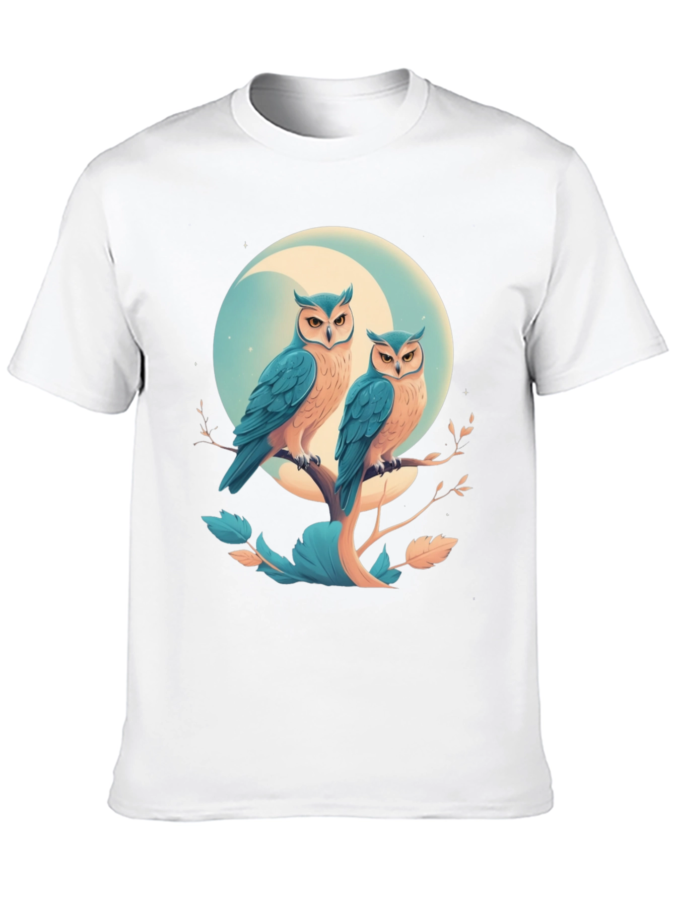 Owl Moon T-Shirt - Unique Graphic Tee
