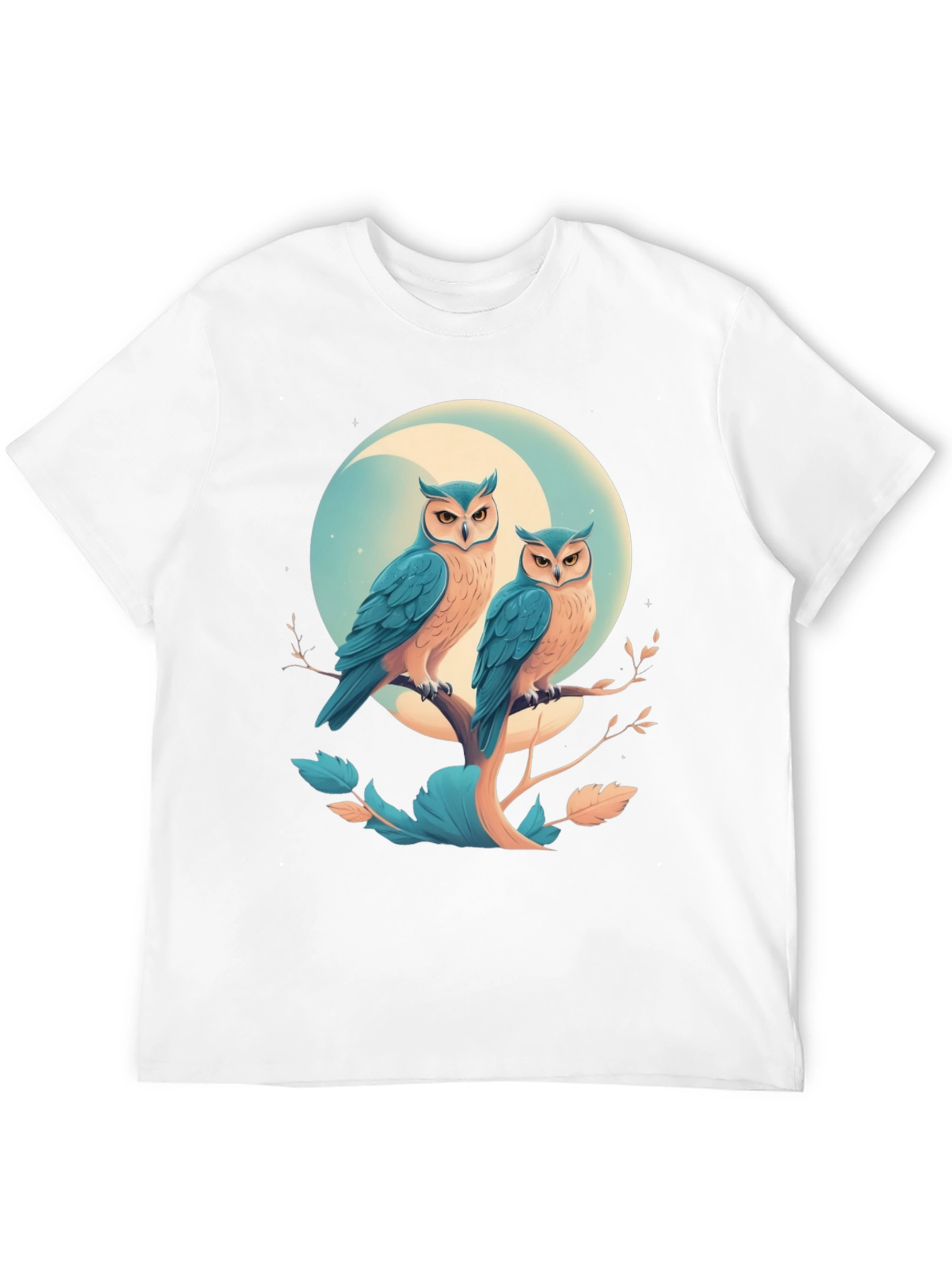 Owl Moon T-Shirt - Unique Graphic Tee
