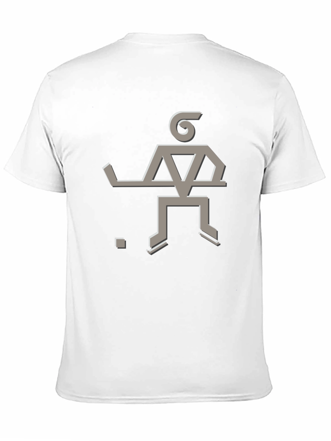 Hockey Player Graphic Tee - Cool Design Soft Cotton