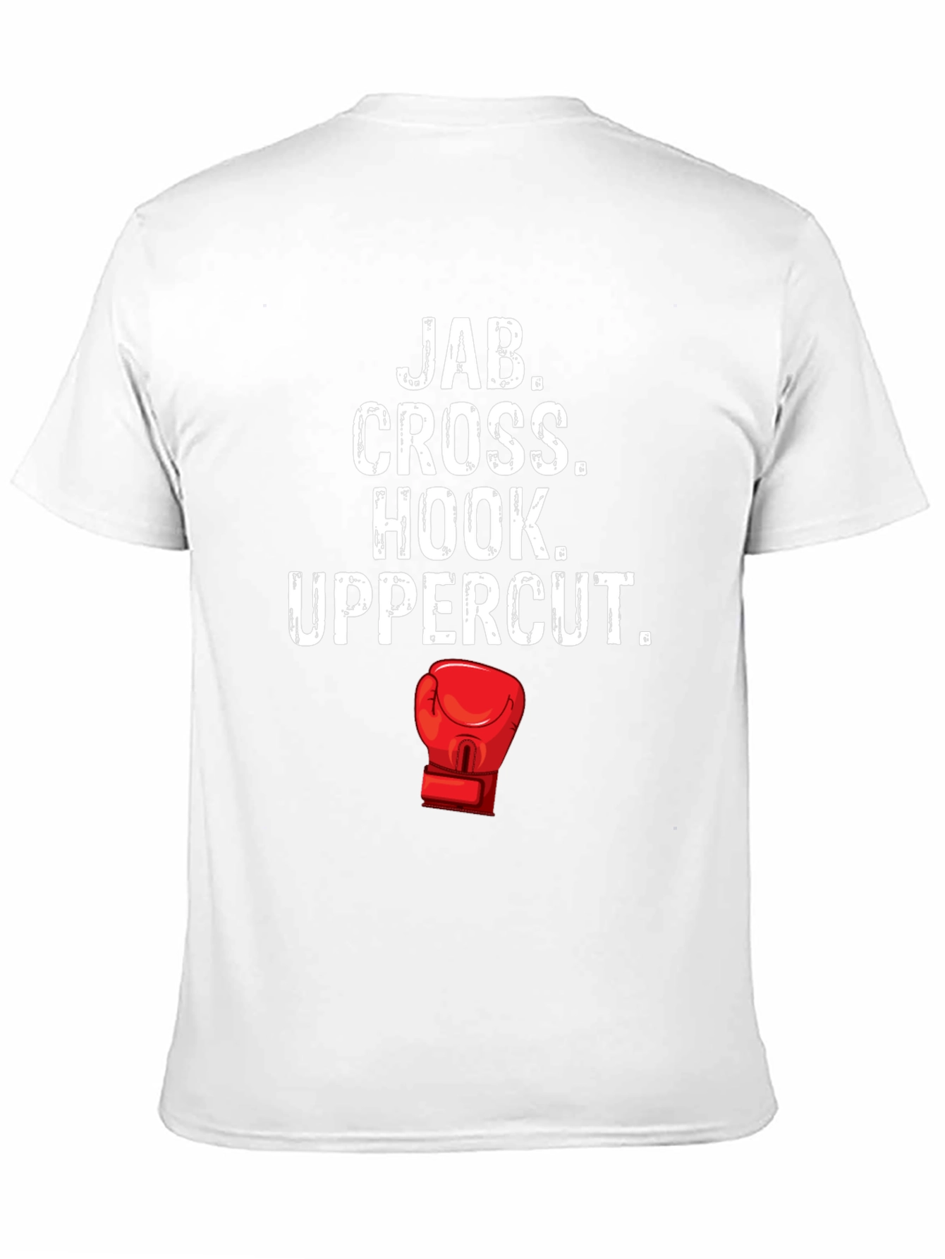 Boxing Jab Cross Hook Uppercut Graphic Tee