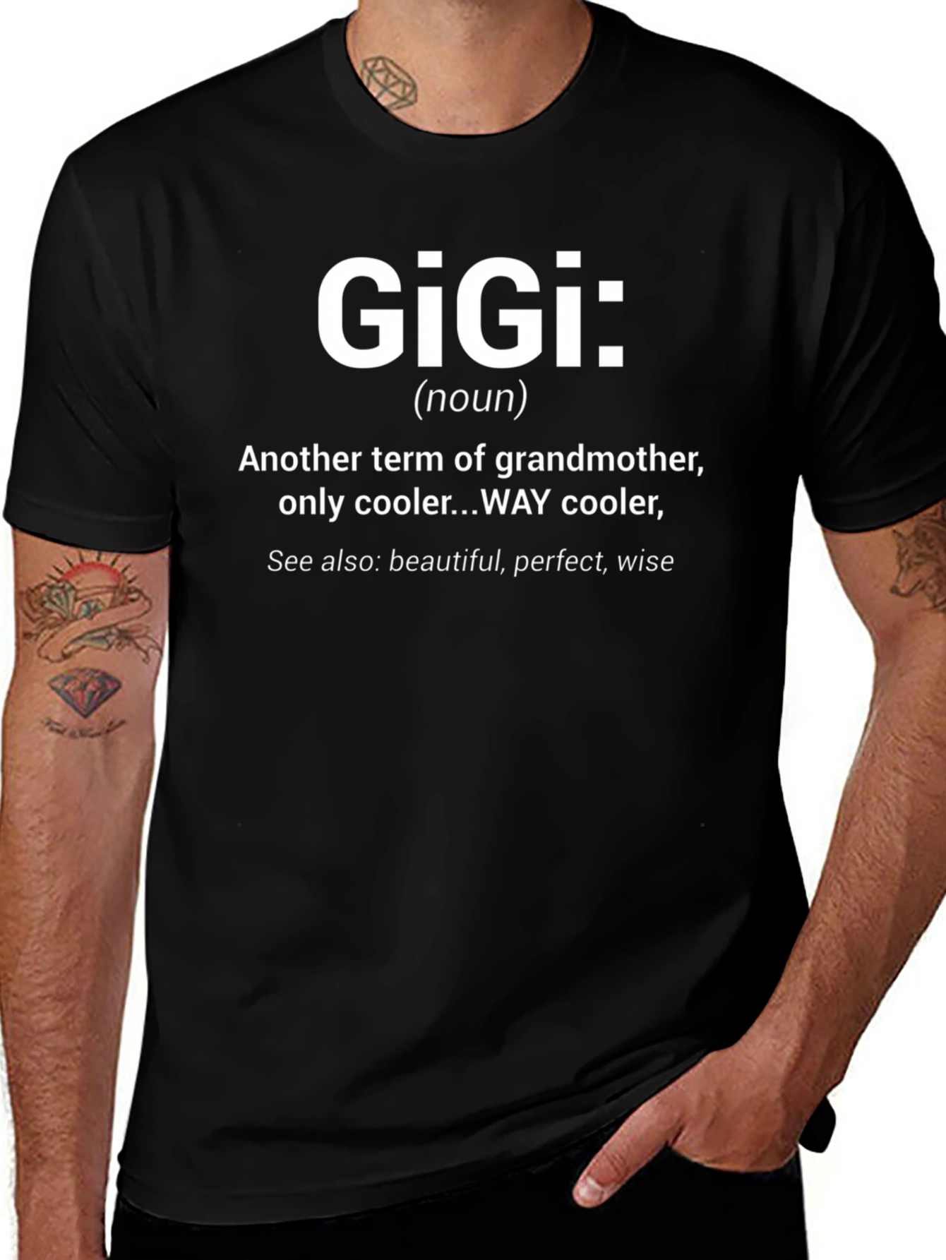 GiGi Definition T-Shirt - Grandmothers Coolest Name!