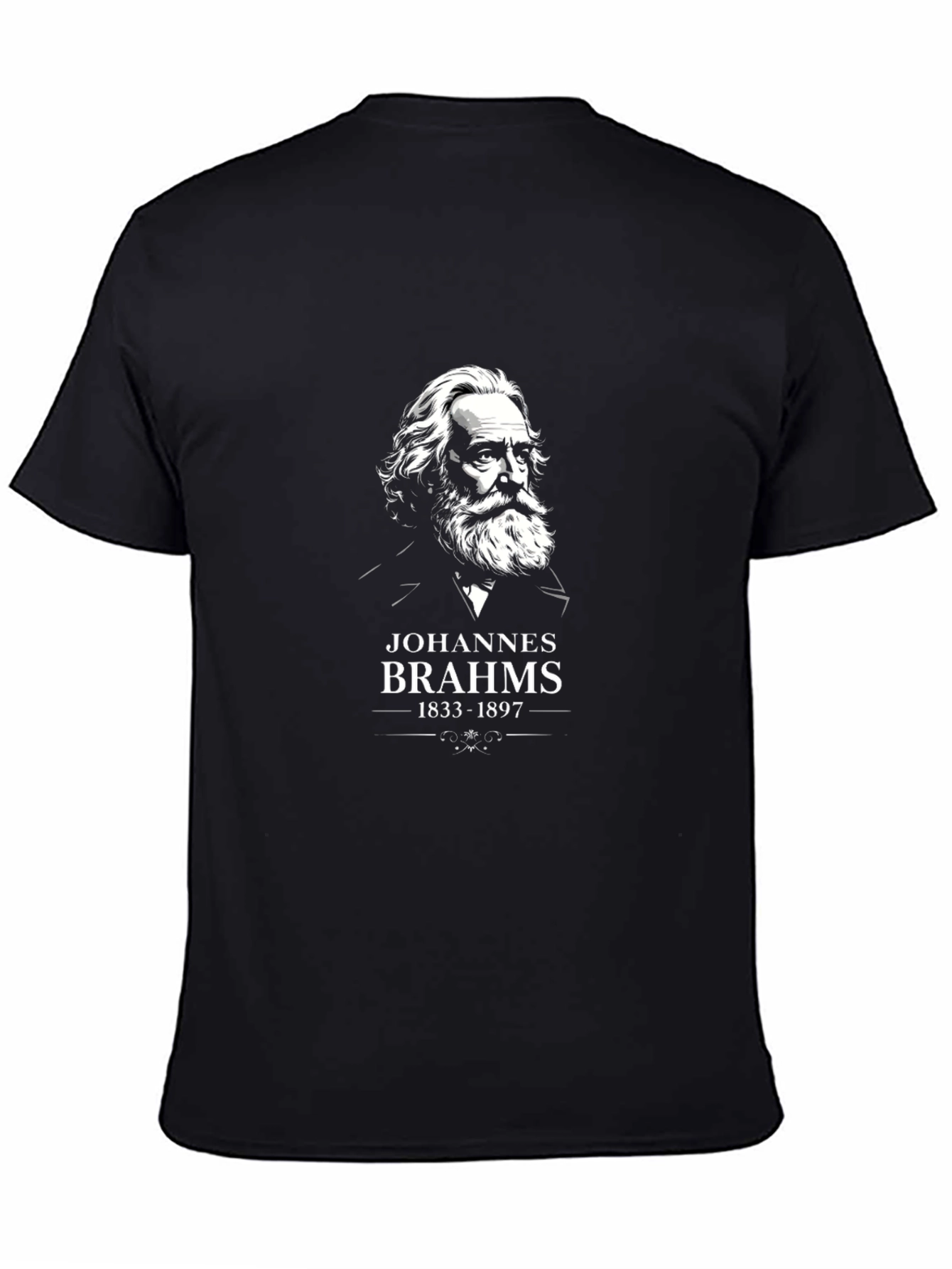 Johannes Brahms T-Shirt - Classical Music Composer Tee